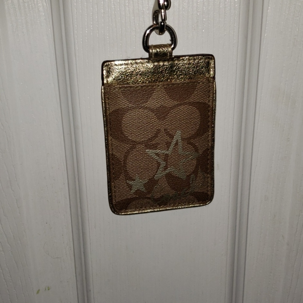 Coach Lanyard EUC